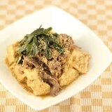 ニラみそ肉ニラみそ肉豆腐